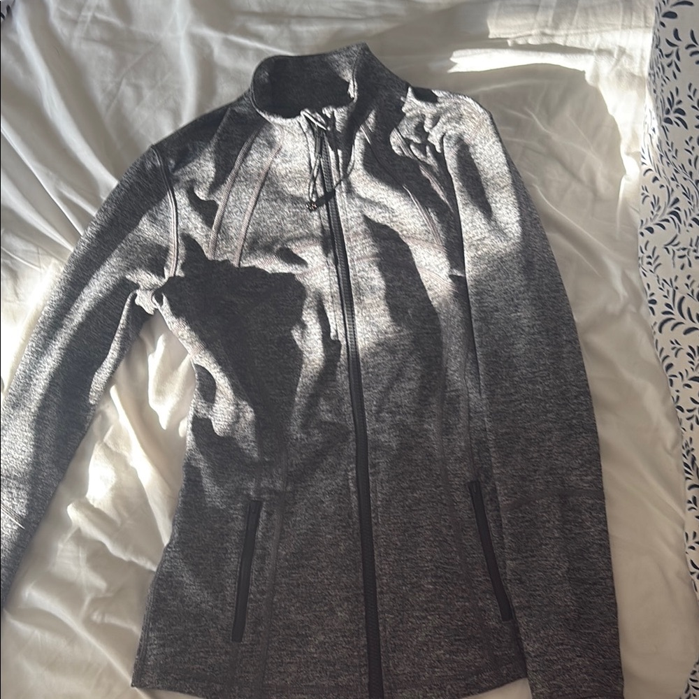 Lululemon Athletica Gray Utility Jacket with Clean Design